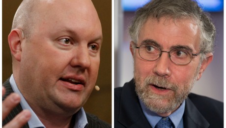 比特币SmackDown：马克·安德雷森（Marc Andreessen）vs.保罗·克鲁格曼（Paul Krugman）