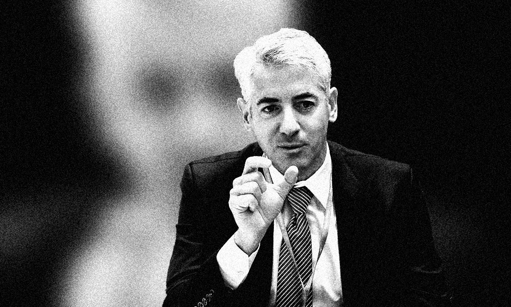 比尔·阿克曼（Bill Ackman）的潘兴广场（Pershing Square）在十月落下，但仍在